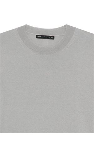 Pullover maniche corte in lana vergine grigio LOW BRAND | L1MFW25266726N064